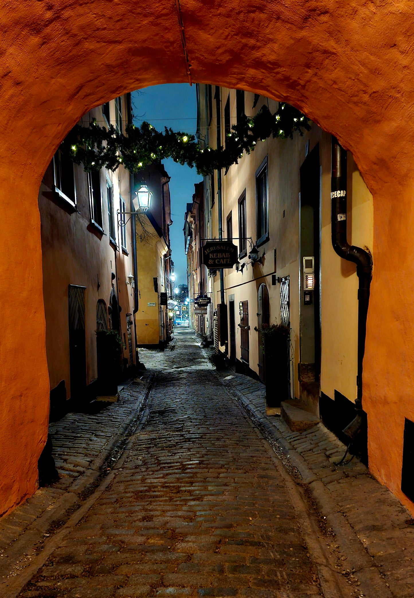 Ulf Wahrolin - Gåsgränd i Gamla stan