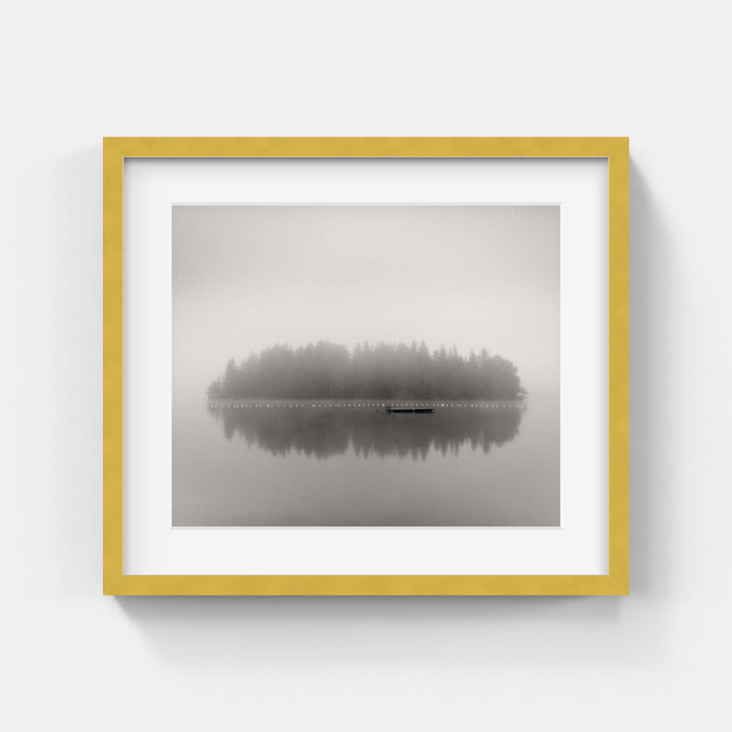 Frang Dushaj - Oneiric Lake Autumn Mist B40xH33