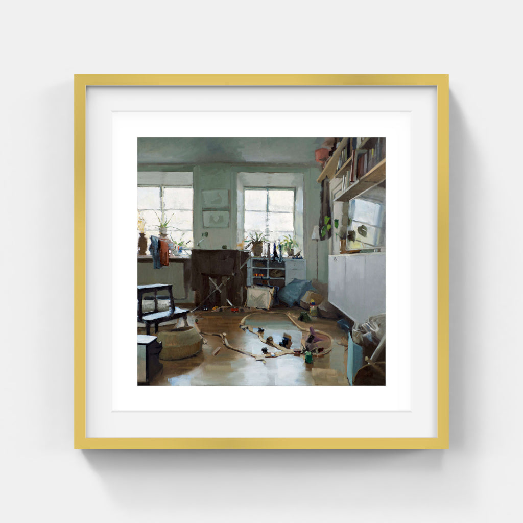 Gustav Sundin - Eftermiddag i vardagsrummet