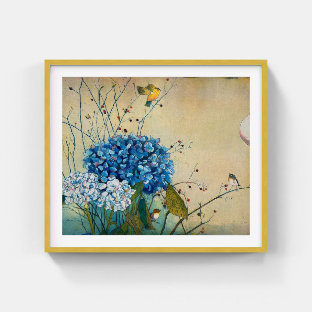 Jutta Votteler - Im Hortensengarten