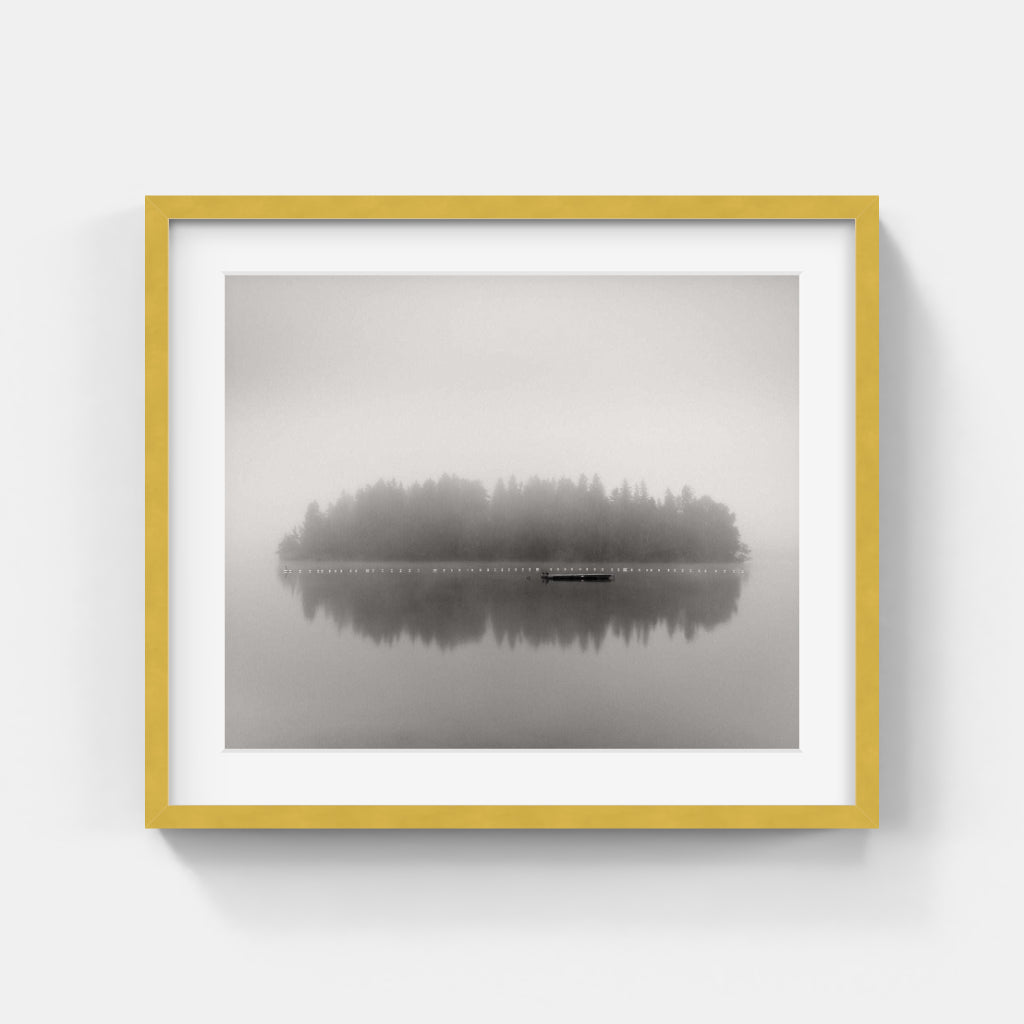 Frang Dushaj - Oneiric Lake Autumn W51xH42