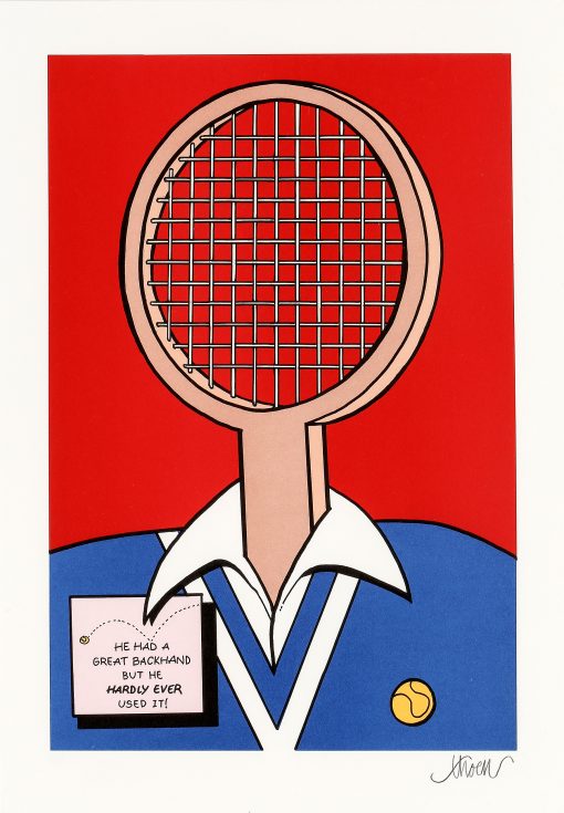 Petter Thoen - He had a great backhand but he hardly ever used it