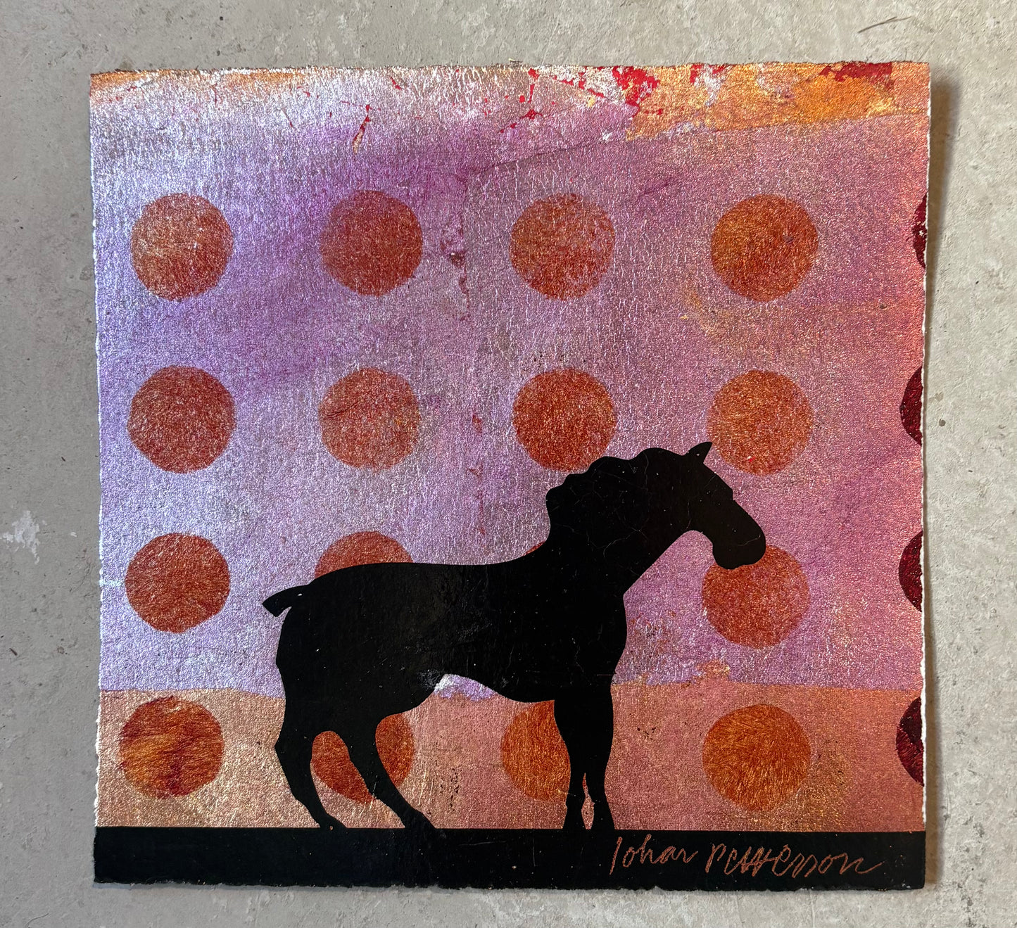 Johan Petterson - Hästen - Auktion