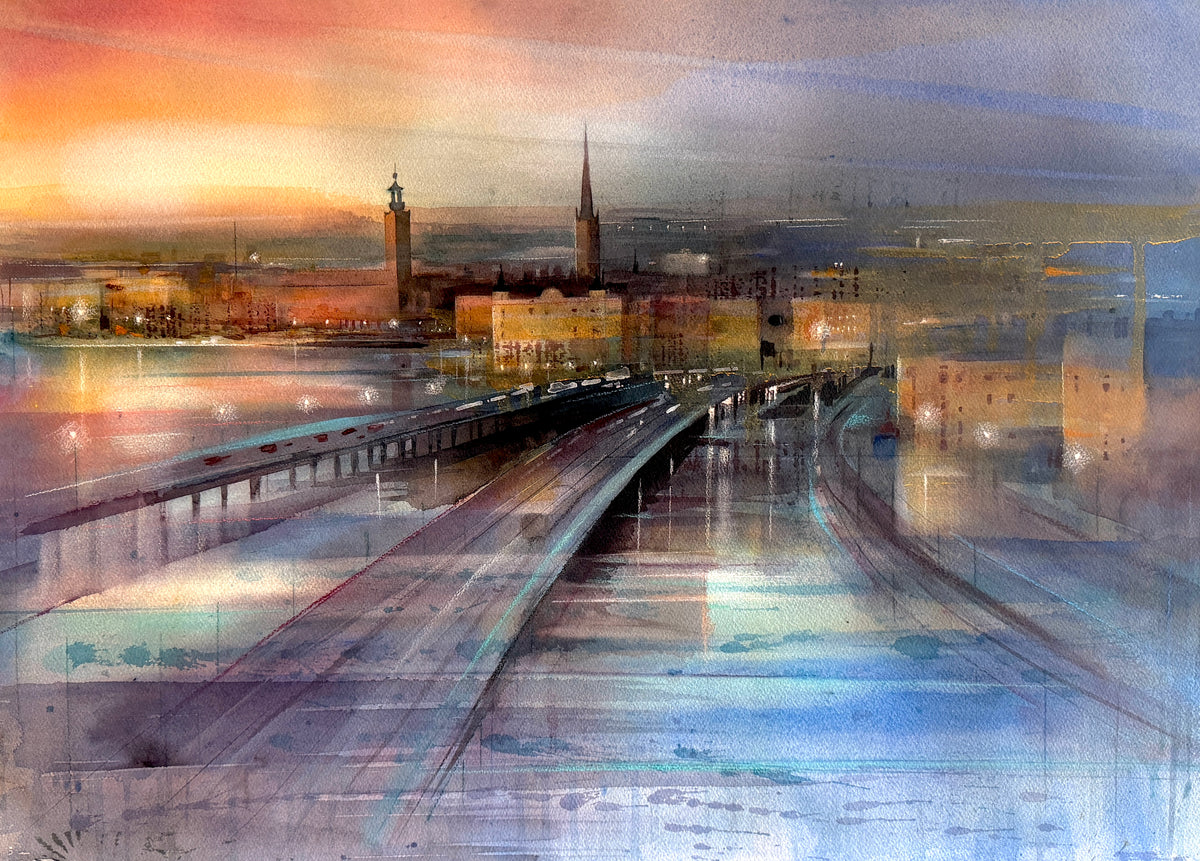 Gunnel Moheim - Infart Stockholm