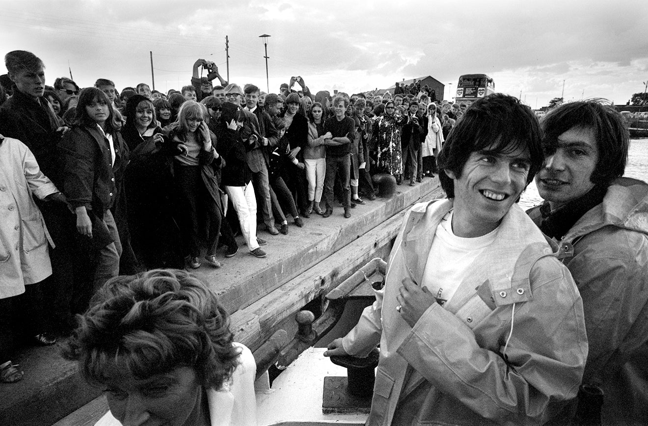 Roony Johansson - Keith Richards Rolling Stones i Limhamn 1965