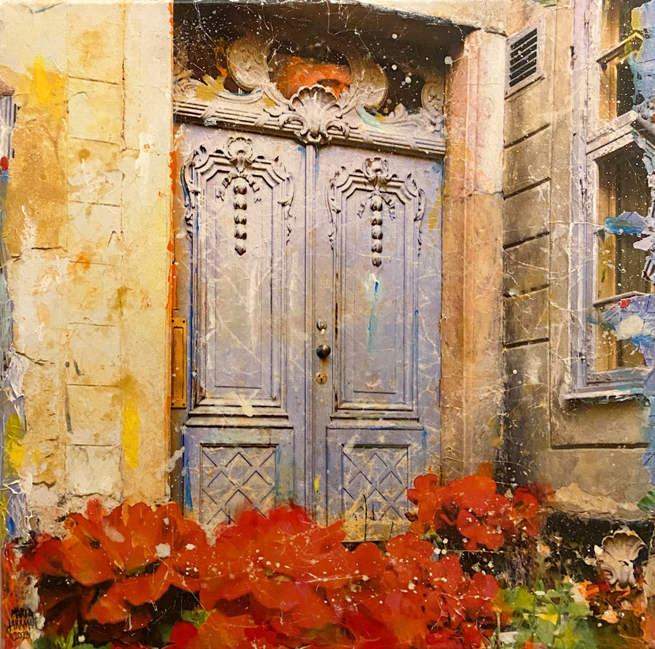 Maria Larkman - Old Door in Old Town