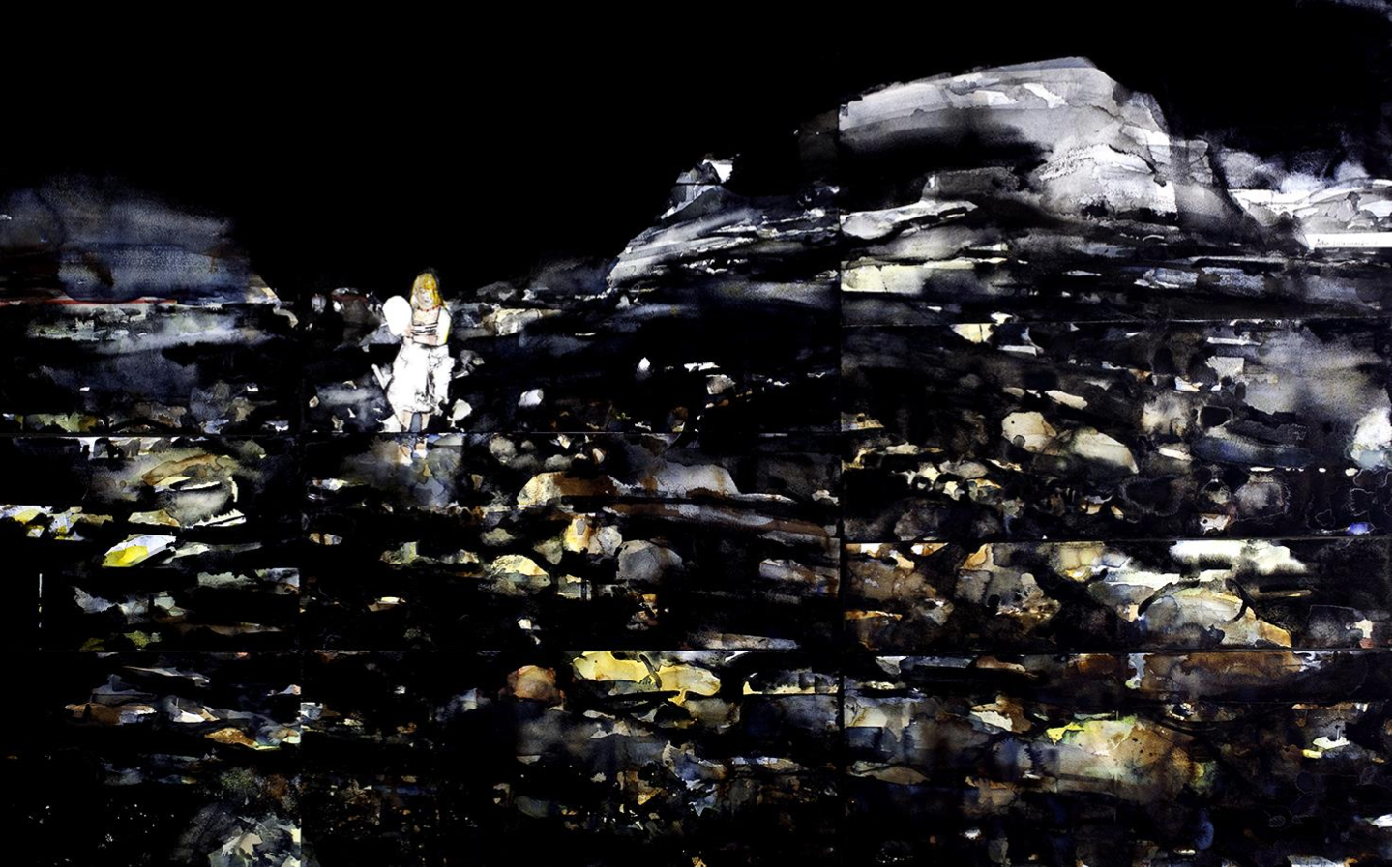 Albin Liljestrand - Flickan på berget