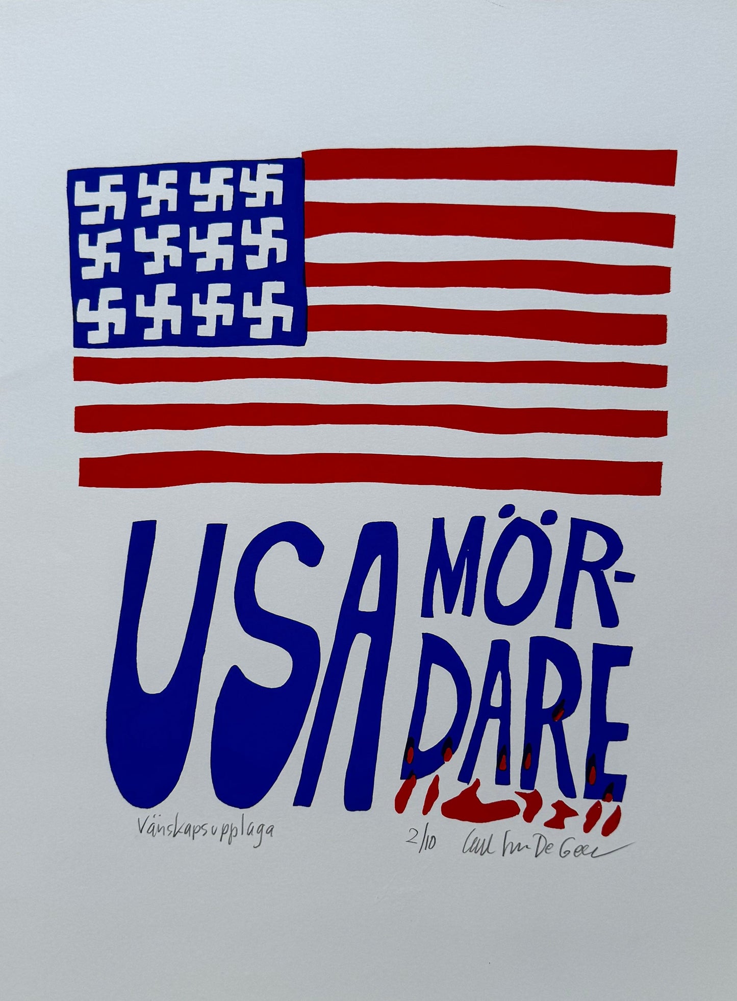 Galleri Mats Bergman Carl Johan De Geer - USA-mördare
