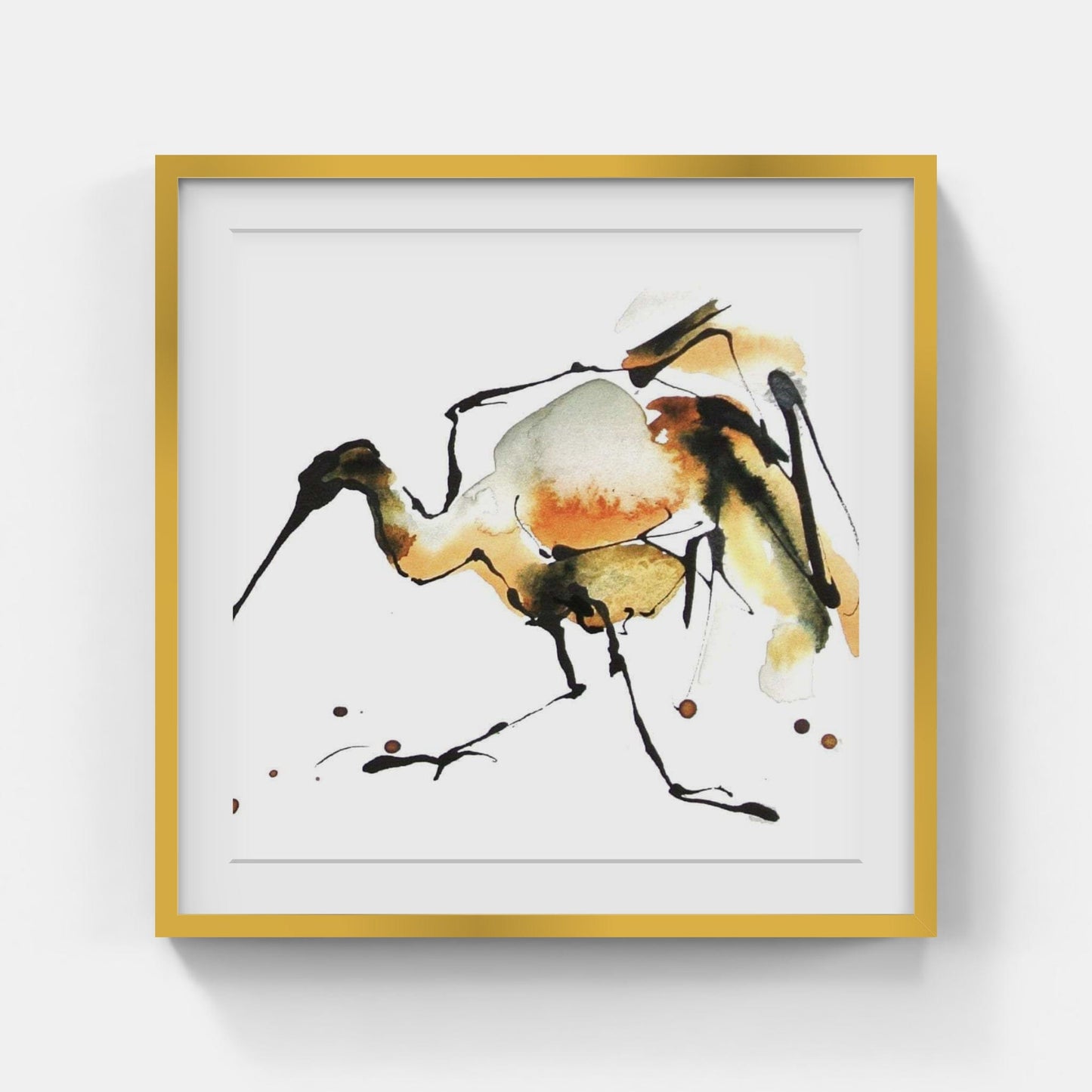 Galleri Mats Bergman Guldram med passepartout Ylva Molitor-Gärdsell - Ekbergazin