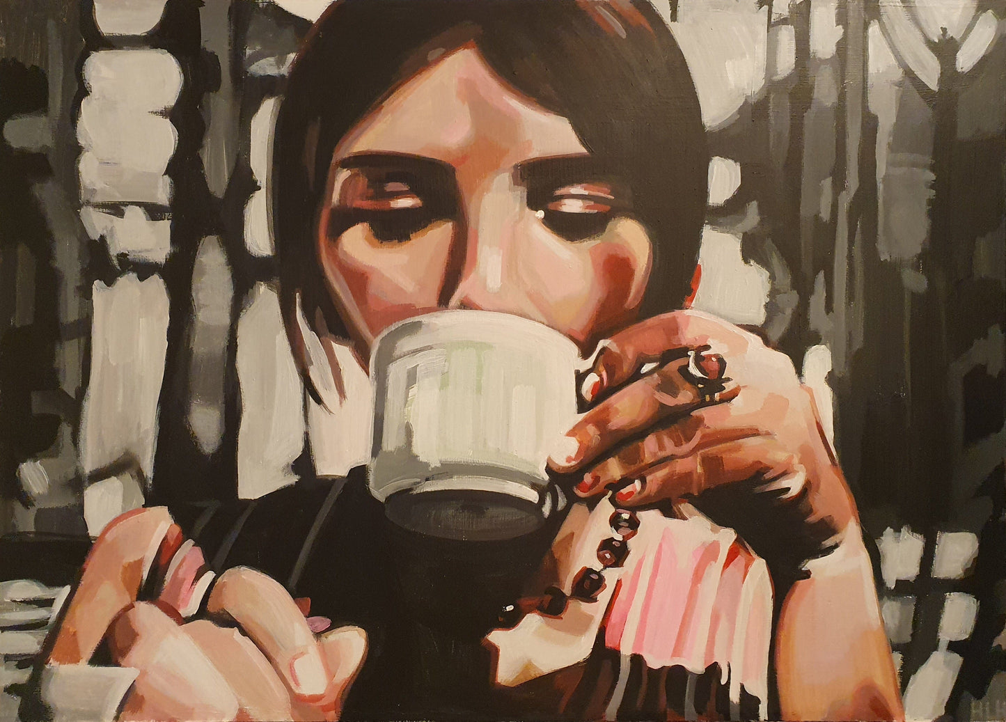 Galleri Mats Bergman Hanna L Herder - Just Give Me a Sec...