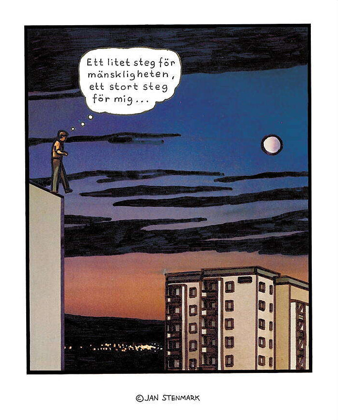 Galleri Mats Bergman Jan Stenmark - Litet steg