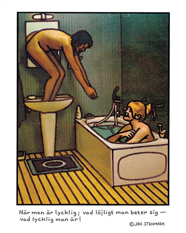 Galleri Mats Bergman Jan Stenmark - Lycklig