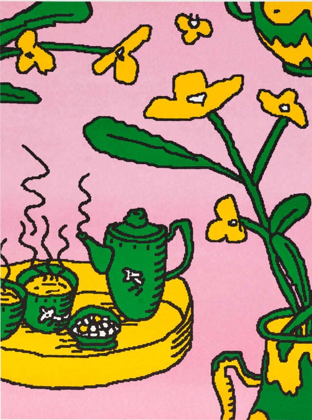 Galleri Mats Bergman Oramad Carl Johan De Geer - Grönt te