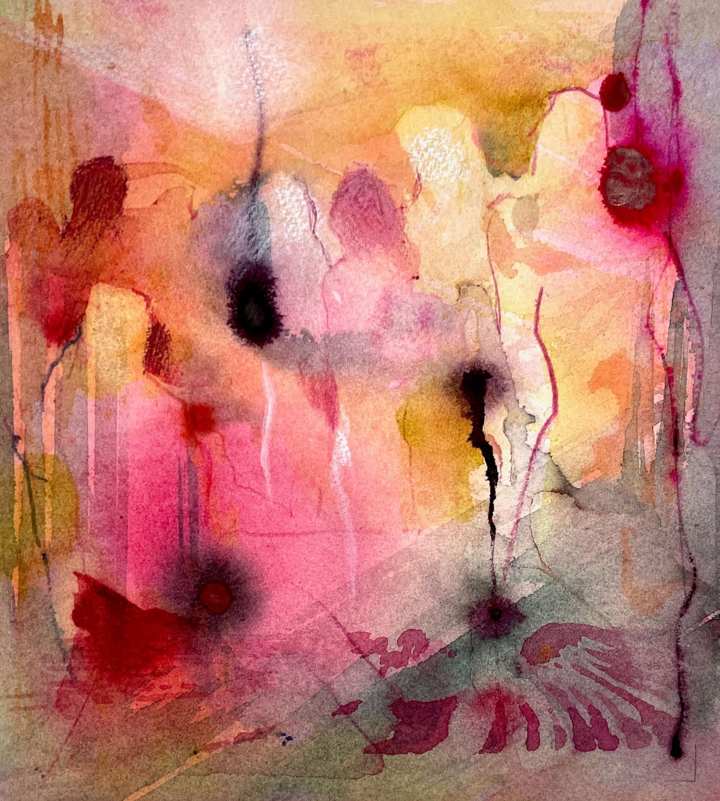 Galleri Mats Bergman Oramad Gunnel Moheim - Chilling Pink II