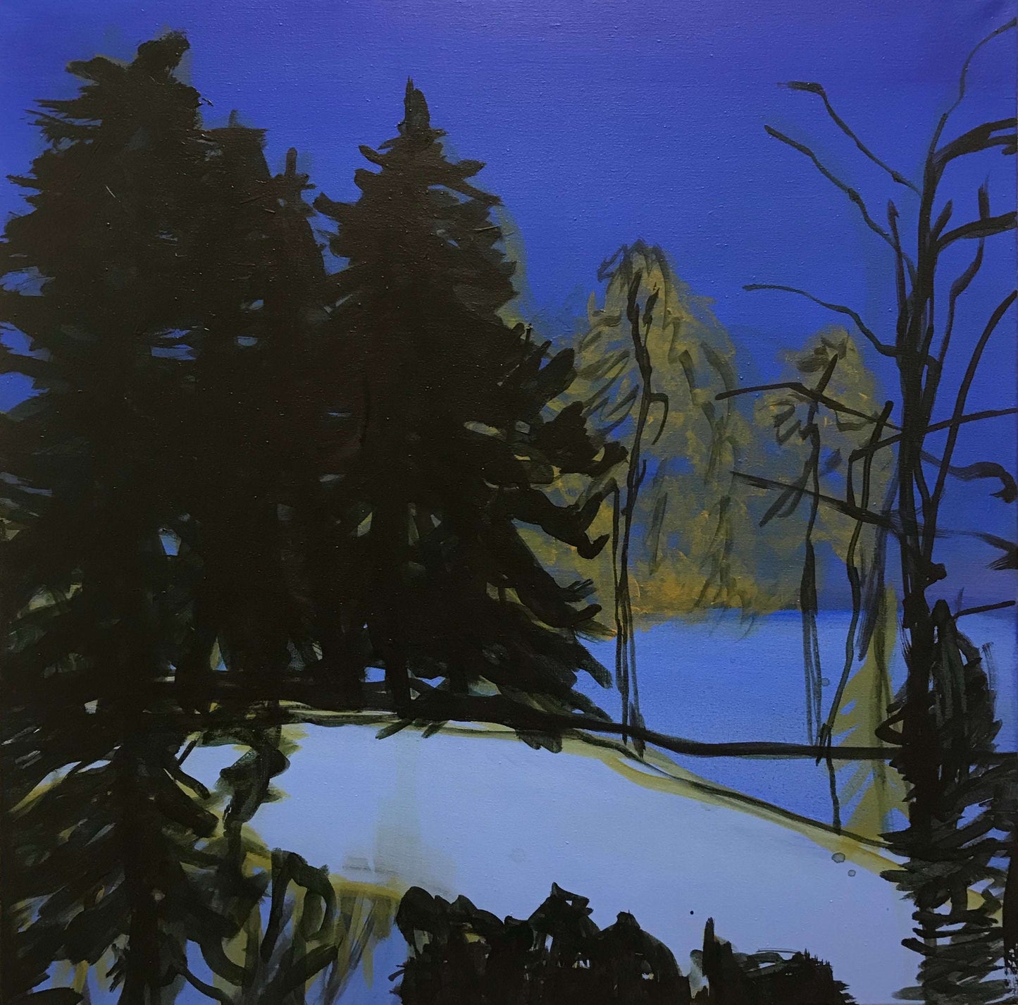 Galleri Mats Bergman Tone Behncke - Blå timmen