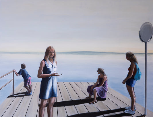 Marie Thorslund - Green boat