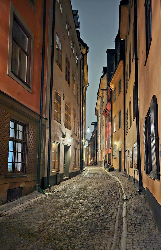 Ulf Wahrolin - Prästgatan i Gamla stan