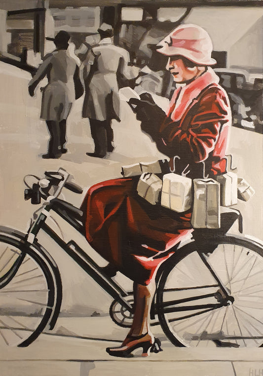 Hanna L Herder  - Wrapped up in work