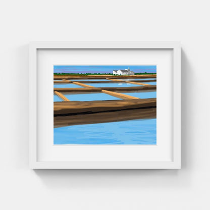 Peter Sternäng - The salt ponds at Tavira