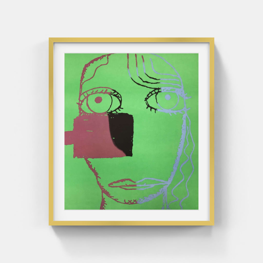 Bjarne Melgaard - Facesgreen