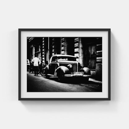 Per Sihlberg - Buick convertible Havana b/w