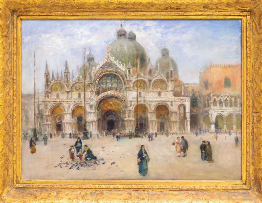 Frans Wilhem Odelmark - Piazza San Marco