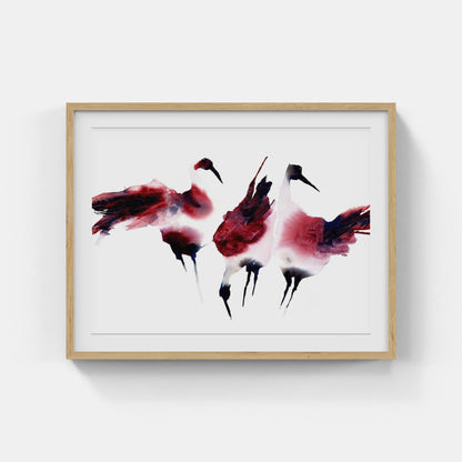 Ylva Molitor-Gärdsell - Röda Gårdsfåglar