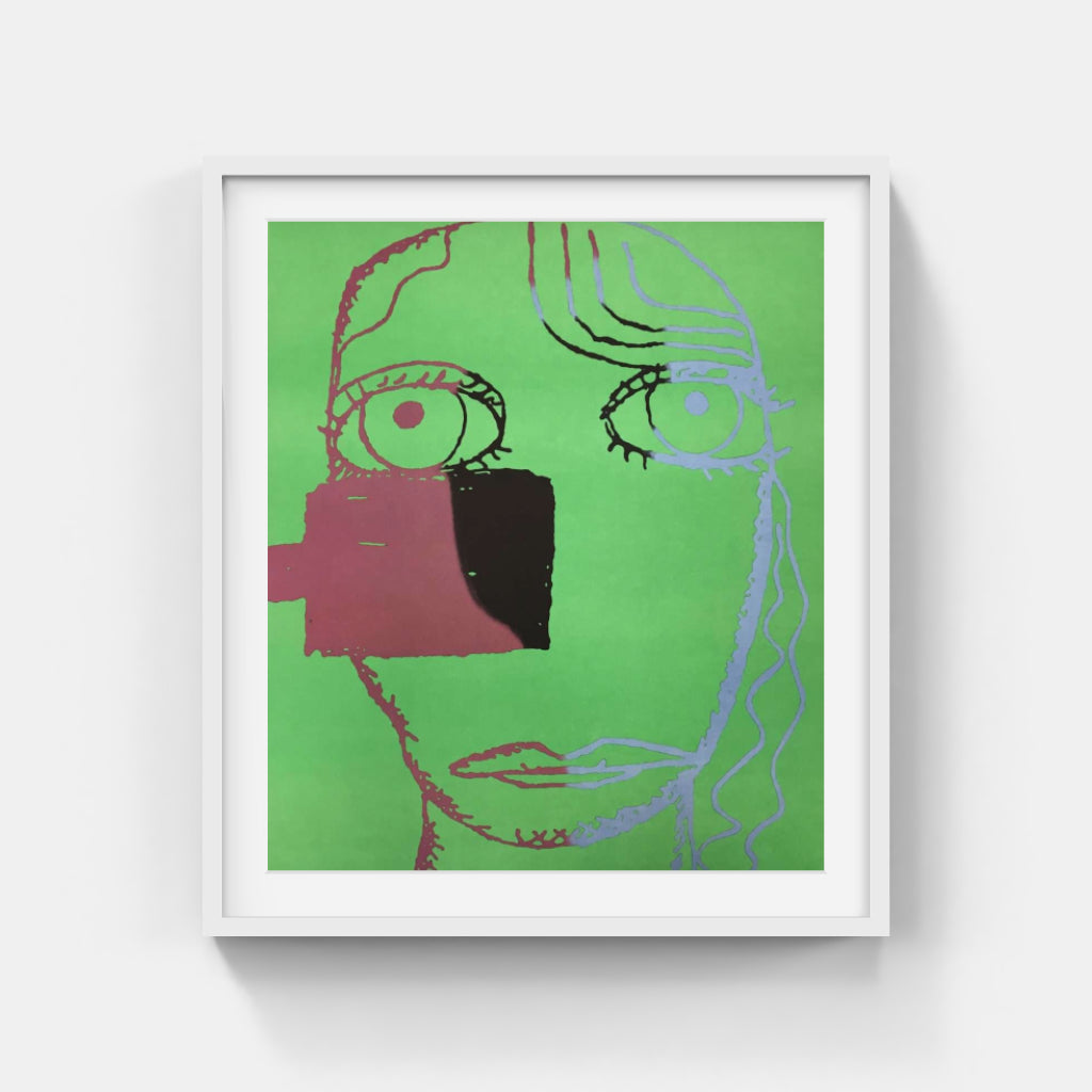 Bjarne Melgaard - Facesgreen