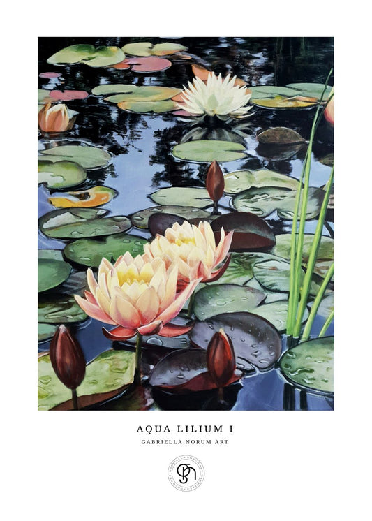 Gabriella Norum - Aqua Lilium I