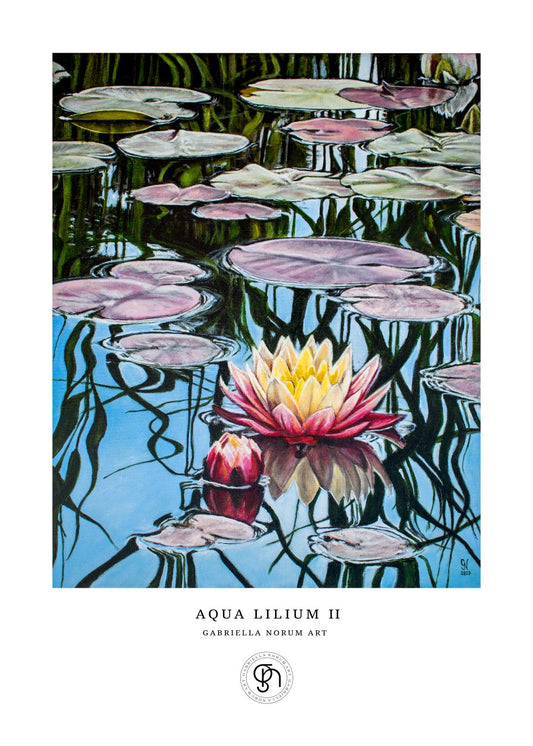 Gabriella Norum - Aqua Lilium II