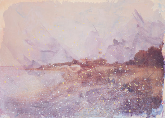 CF Dahl - Ålabodarna vid å-mynningen