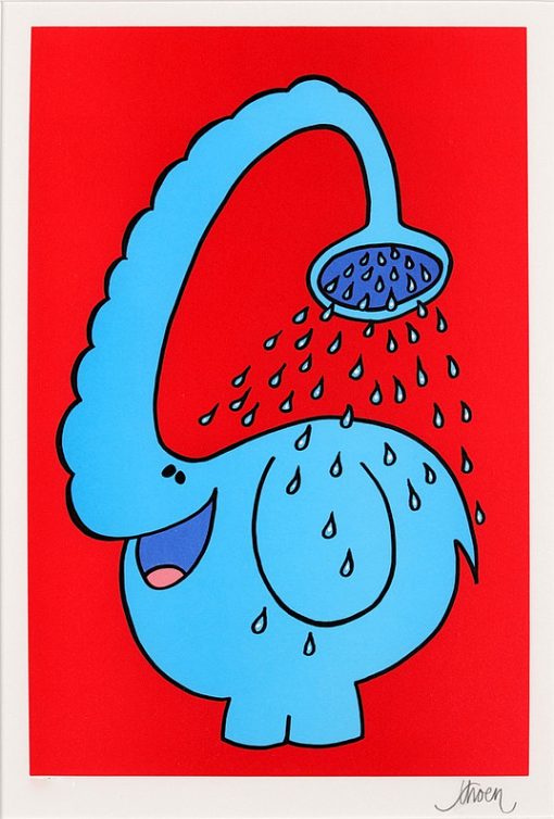 Petter Thoen - Elphant shower