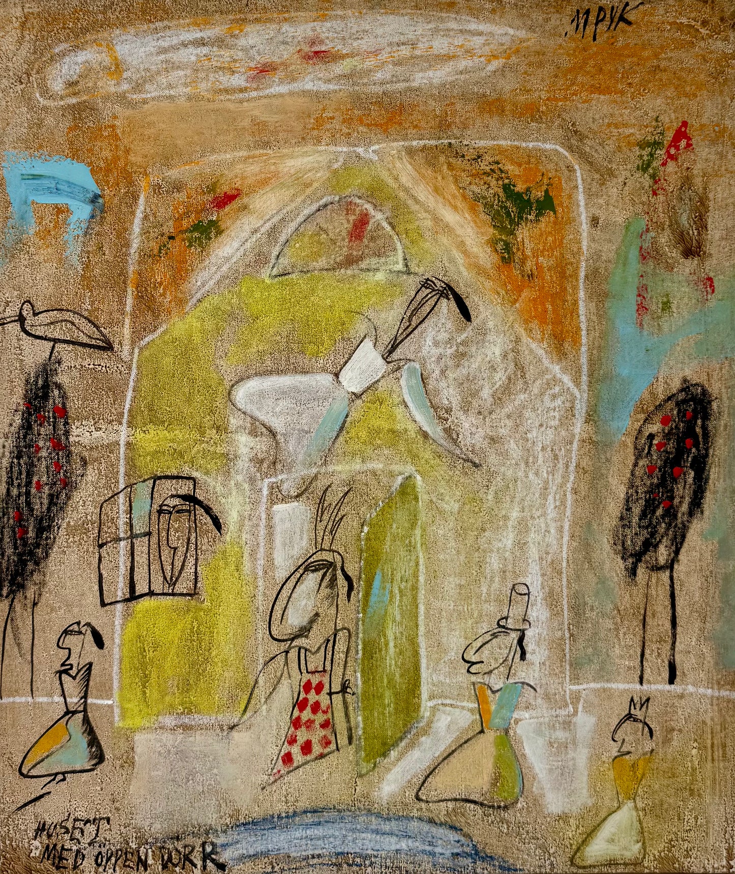 Madeleine Pyk - Huset med öppen dörr