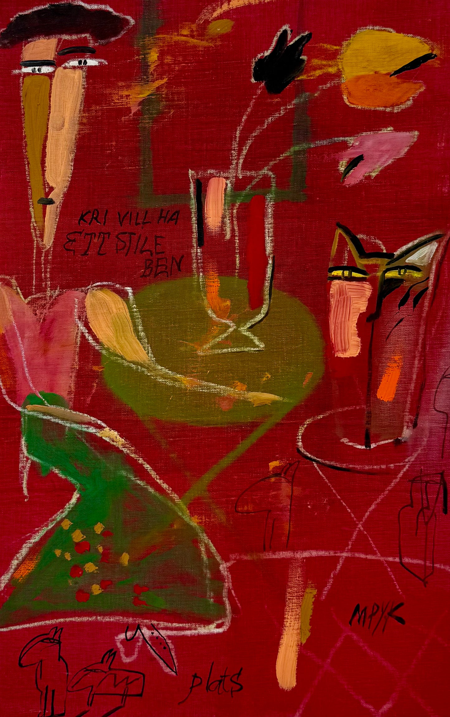 Madeleine Pyk - Kri vill ha ett stilleben