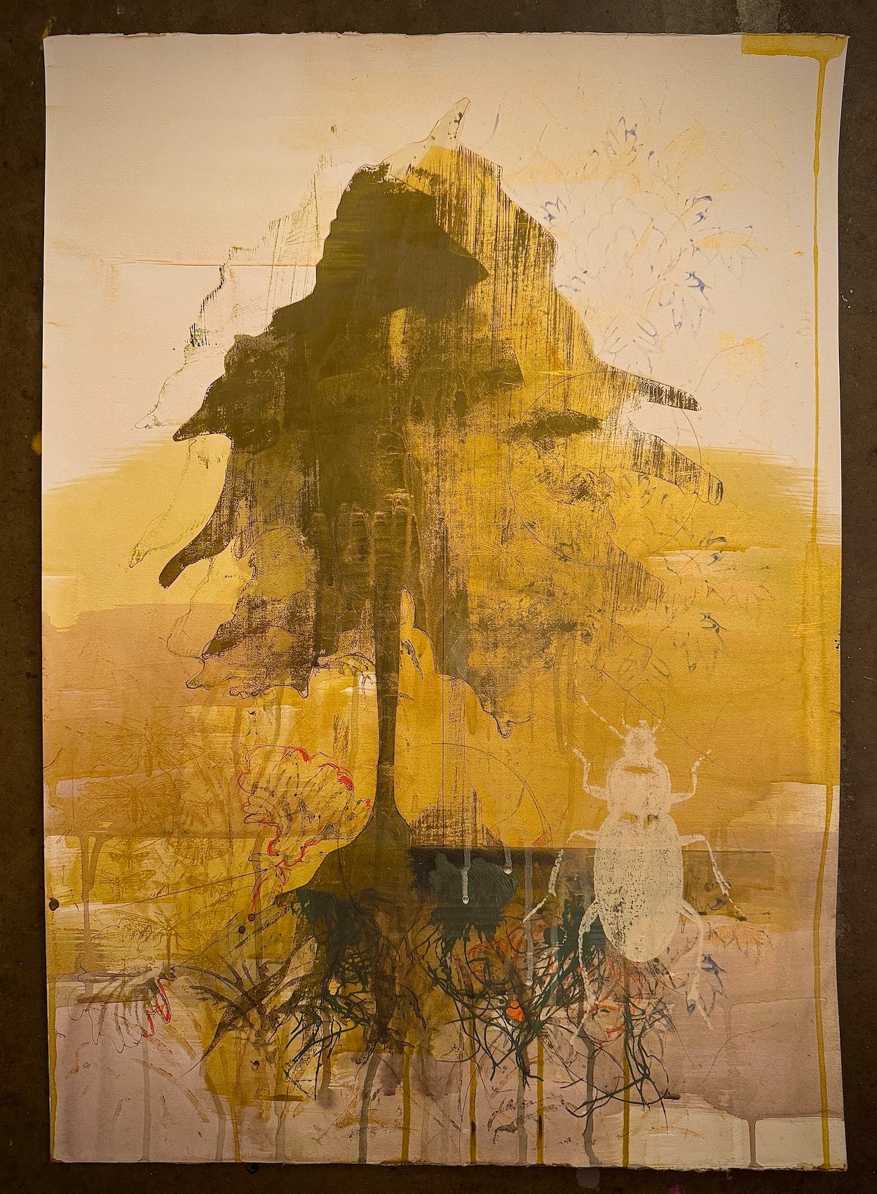 Eva Olofsson - Vänligheten, grunden till allt liv. Amber.