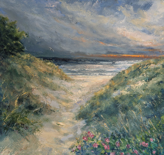 Kathrin Bernekorn - Skymning vid havet