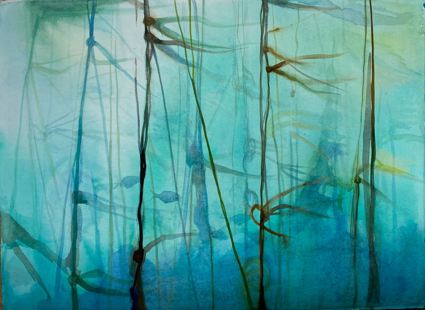 Anette Gustafsson - Undervattenslandskap lll