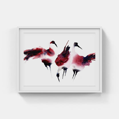 Ylva Molitor-Gärdsell - Röda Gårdsfåglar
