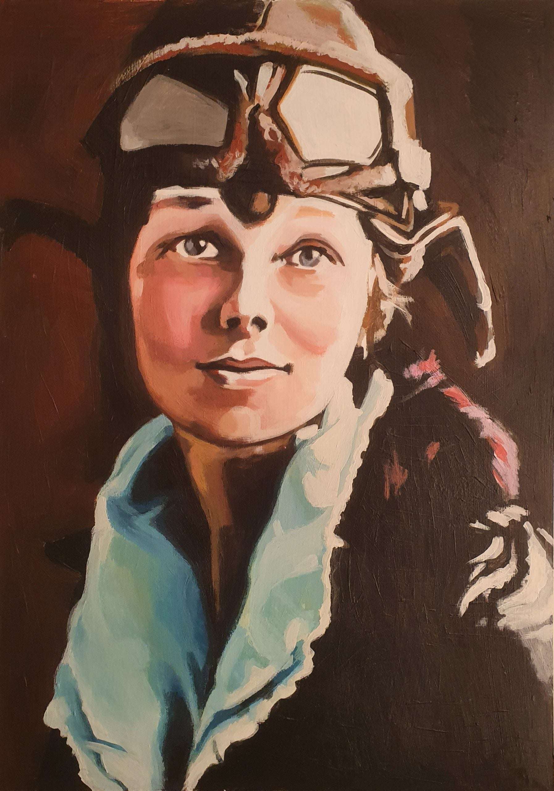 Galleri Mats Bergman Hanna L Herder - Amelia Earhart