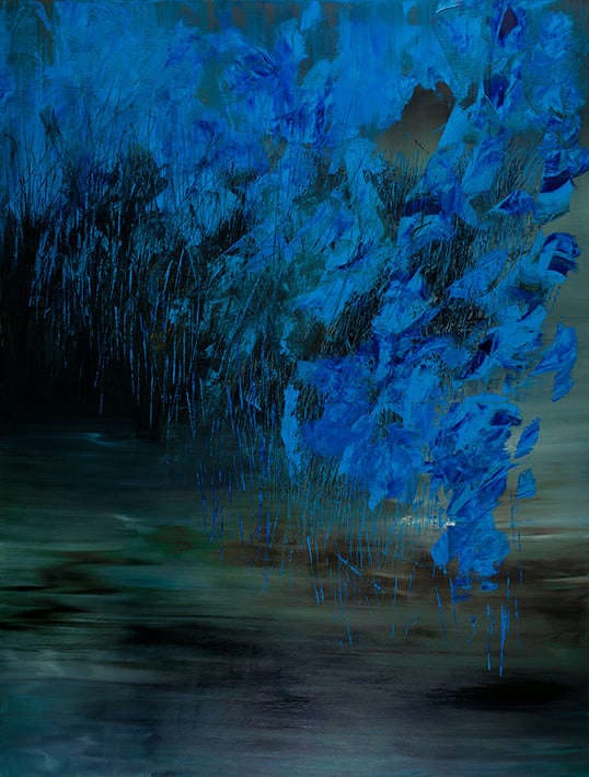 Galleri Mats Bergman Jolanta Nowaczyk  - Blue in the lake - Auktion