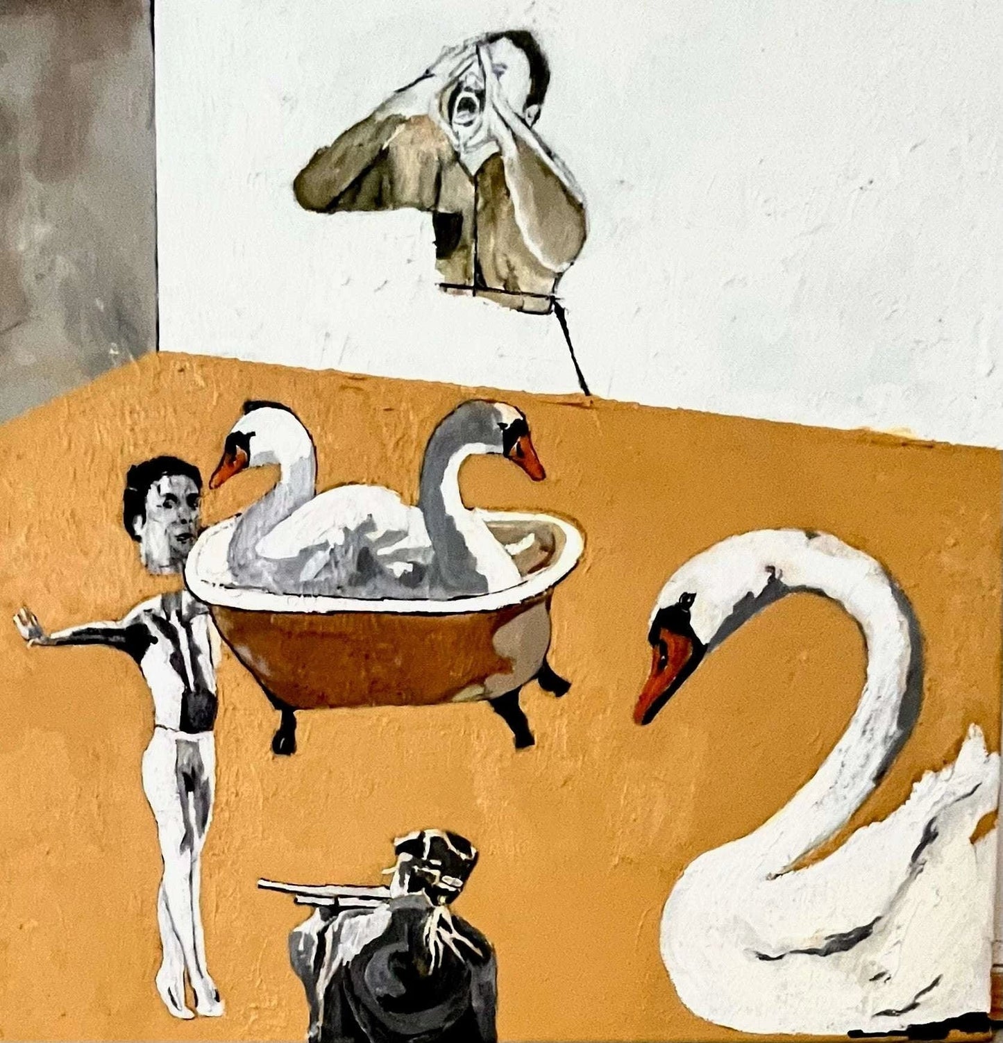 Galleri Mats Bergman Margareta Gelles - If you damages a swan you have lost your light