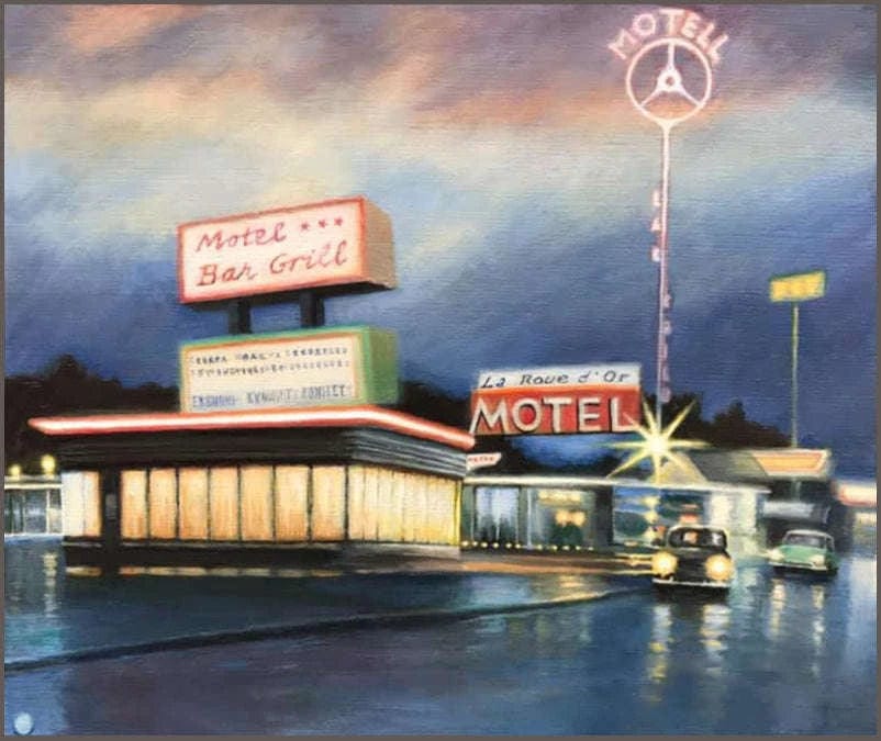 Galleri Mats Bergman Mats Åkerman  - Silkesstrumpor och pommes frites