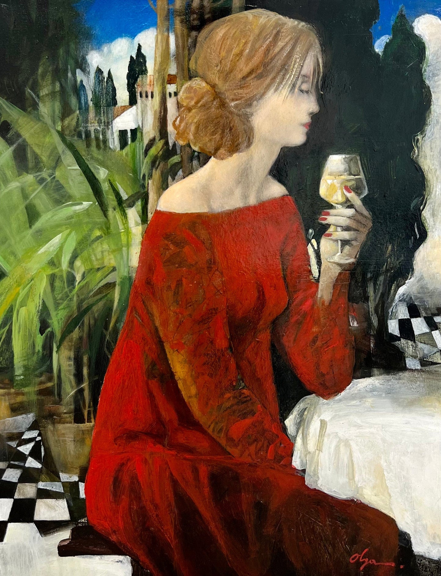 Galleri Mats Bergman Olga Semenova - A Quiet Moment