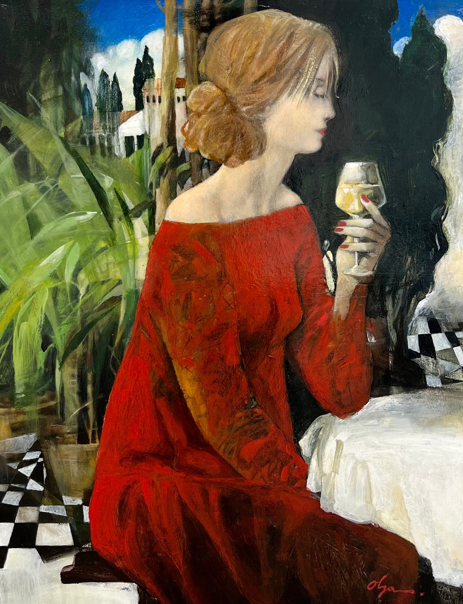 Galleri Mats Bergman Olga Semenova - A Quiet Moment