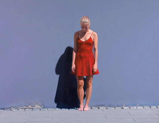 Galleri Mats Bergman Oramad Björn Nordström - Red dress II