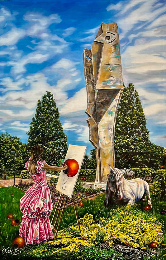 Galleri Mats Bergman Oramad Caroline af Ugglas - Jag och Picasso