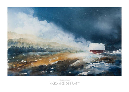 Galleri Mats Bergman Oramad Håkan Gidebratt - The Red House