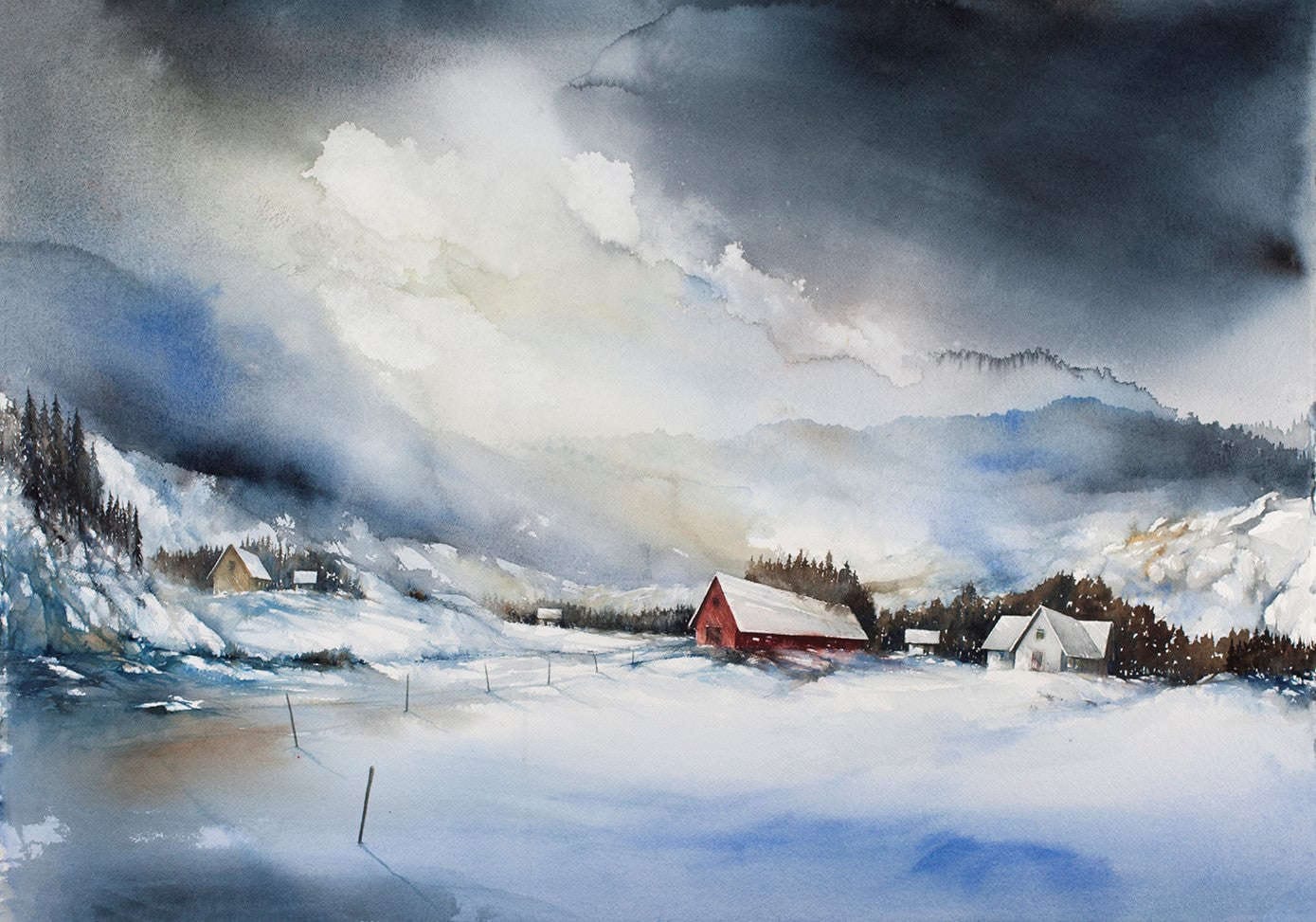 Galleri Mats Bergman Oramad Håkan Gidebratt - Winter Tales