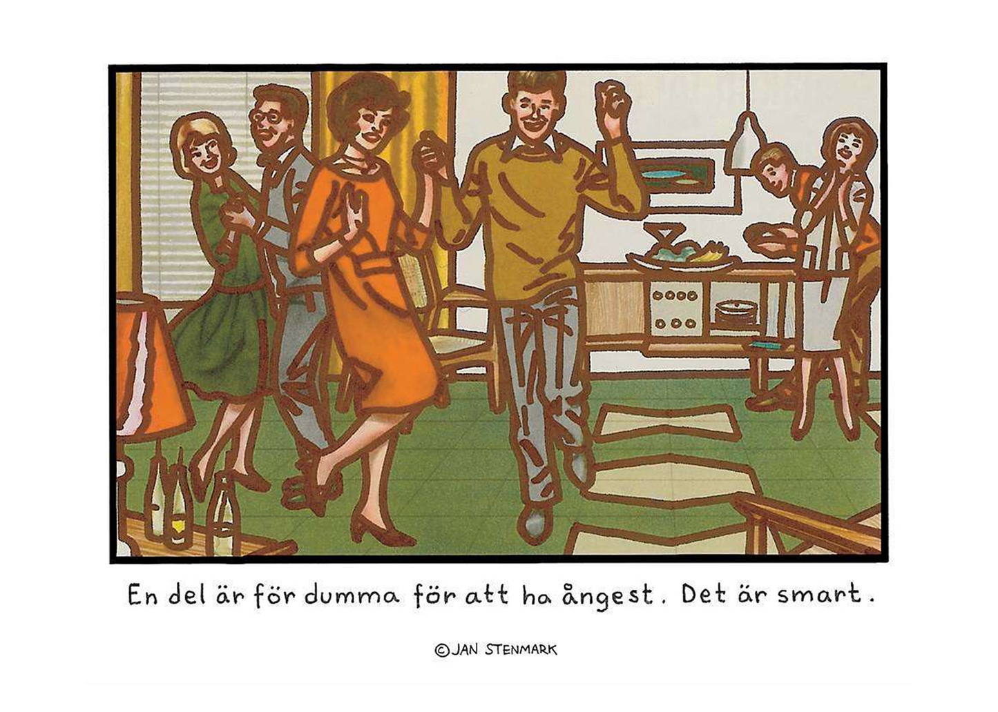 Jan Stenmark - Smart - 50 x 70