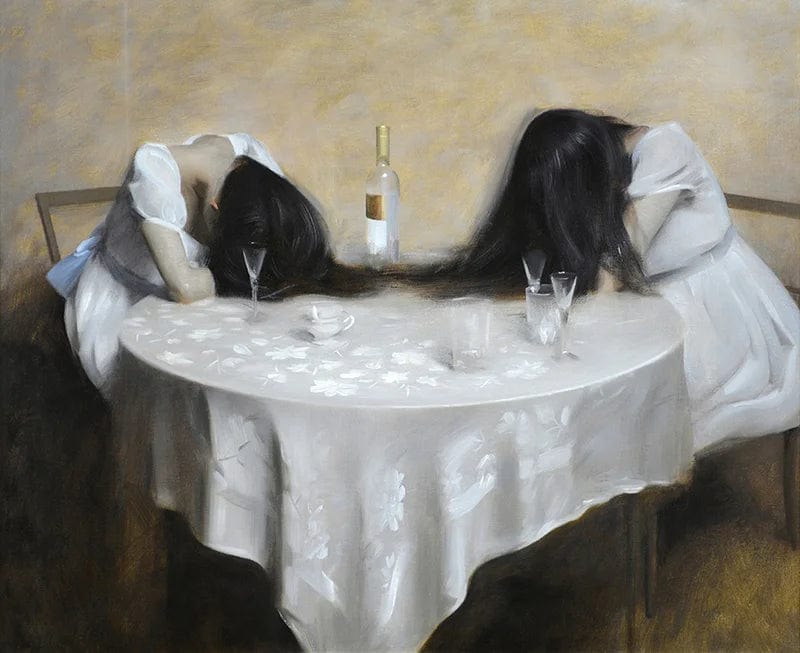 Galleri Mats Bergman Oramad Nick Alm  - Drinking Sisters